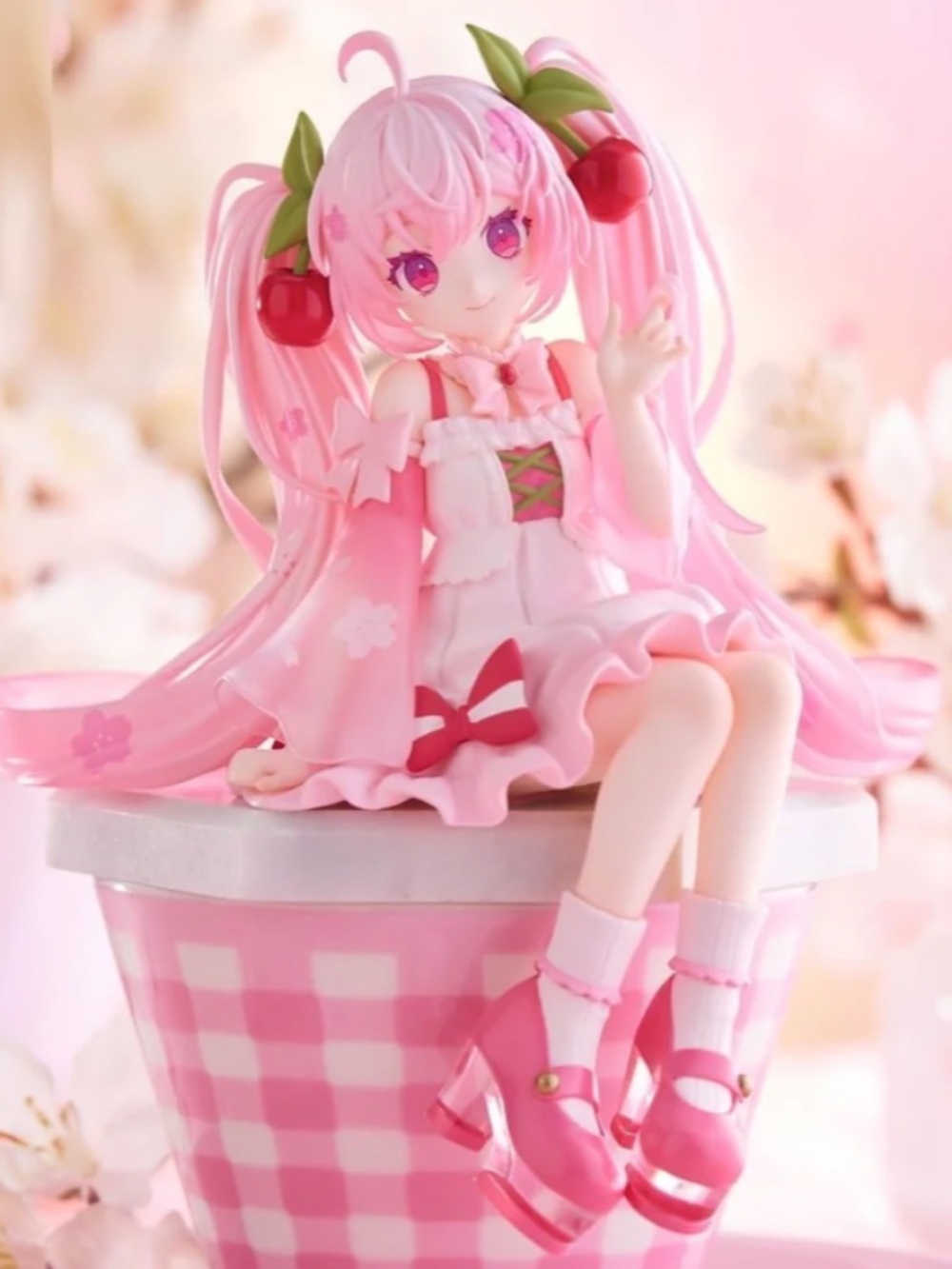 Hatsune Miku - Noodle Stopper Figure -Sakura Miku 2025 Wink ver.-